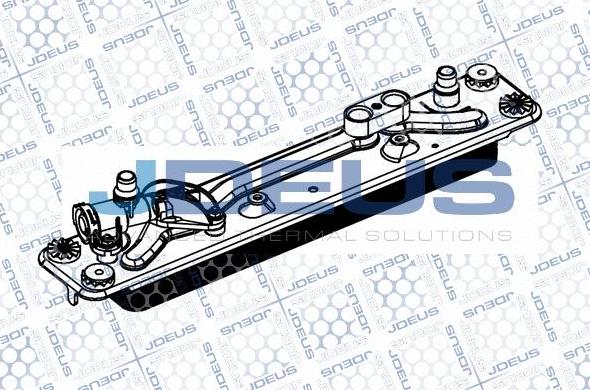 Jdeus M-4050861 - Eļļas radiators, Automātiskā pārnesumkārba autodraugiem.lv