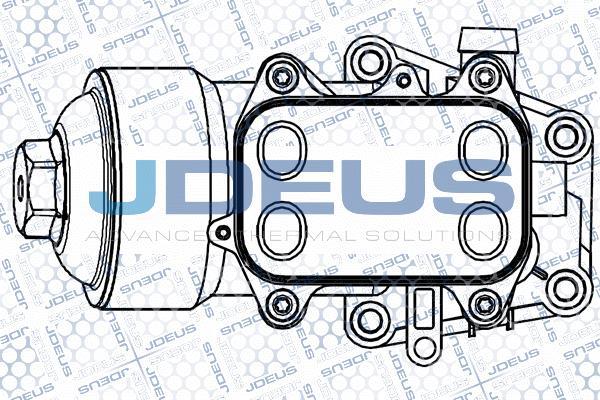 Jdeus M-4010230 - Eļļas radiators, Motoreļļa autodraugiem.lv