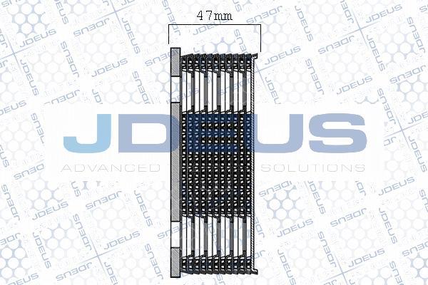 Jdeus M-4121301 - Eļļas radiators, Motoreļļa autodraugiem.lv