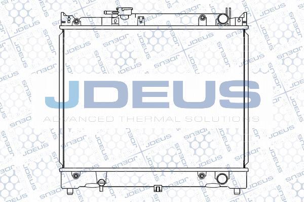 Jdeus M-0420010 - Radiators, Motora dzesēšanas sistēma autodraugiem.lv