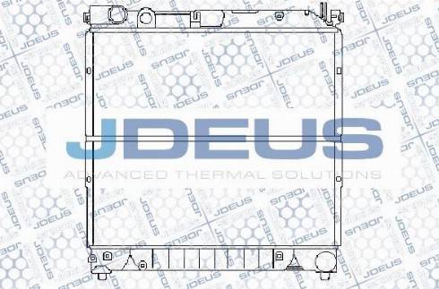 Jdeus M-0420130 - Radiators, Motora dzesēšanas sistēma autodraugiem.lv