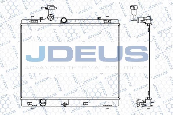 Jdeus M-0420350 - Radiators, Motora dzesēšanas sistēma autodraugiem.lv