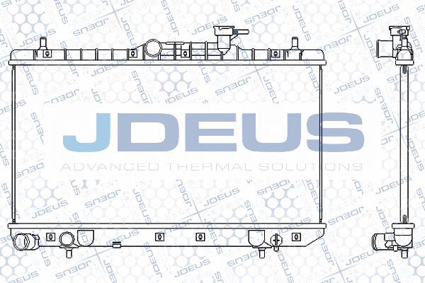 Jdeus M-0540590 - Radiators, Motora dzesēšanas sistēma autodraugiem.lv