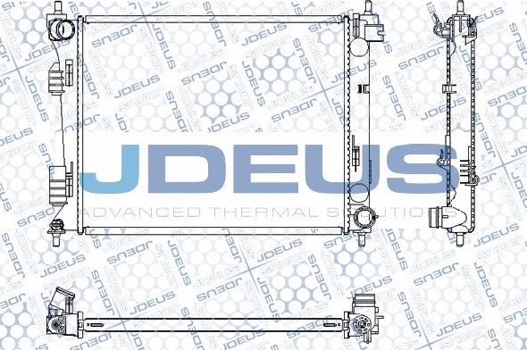 Jdeus M-0540680 - Radiators, Motora dzesēšanas sistēma autodraugiem.lv