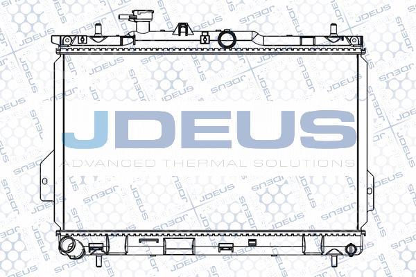 Jdeus M-0540620 - Radiators, Motora dzesēšanas sistēma autodraugiem.lv