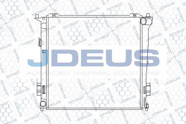Jdeus M-0540290 - Radiators, Motora dzesēšanas sistēma autodraugiem.lv