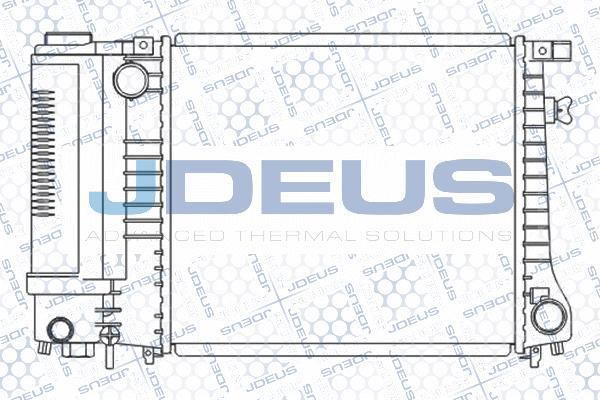 Jdeus M-005059A - Radiators, Motora dzesēšanas sistēma autodraugiem.lv