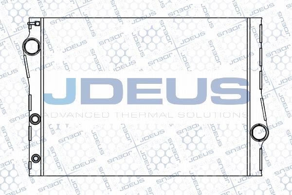 Jdeus M-0050860 - Radiators, Motora dzesēšanas sistēma autodraugiem.lv