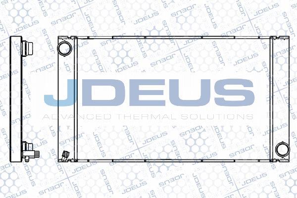 Jdeus M-005023A - Radiators, Motora dzesēšanas sistēma autodraugiem.lv