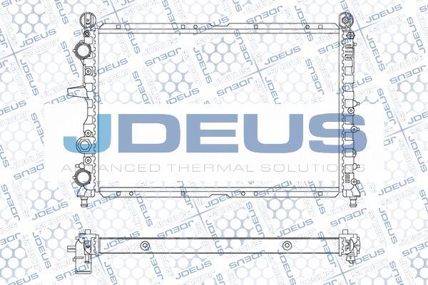 Jdeus M-0000090 - Radiators, Motora dzesēšanas sistēma autodraugiem.lv