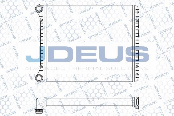 Jdeus M-001067A - Radiators, Motora dzesēšanas sistēma autodraugiem.lv