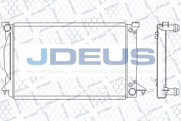 Jdeus M-0010210 - Radiators, Motora dzesēšanas sistēma autodraugiem.lv