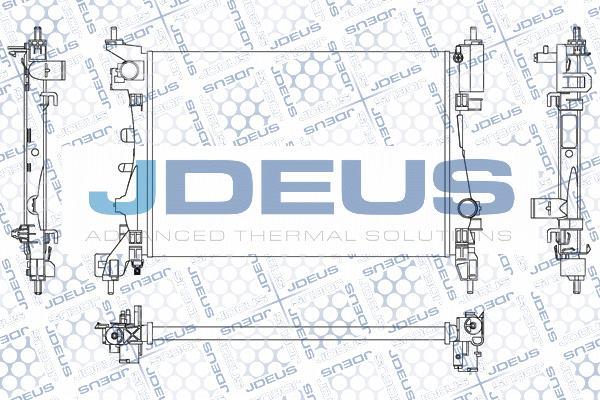 Jdeus M-0070280 - Radiators, Motora dzesēšanas sistēma autodraugiem.lv