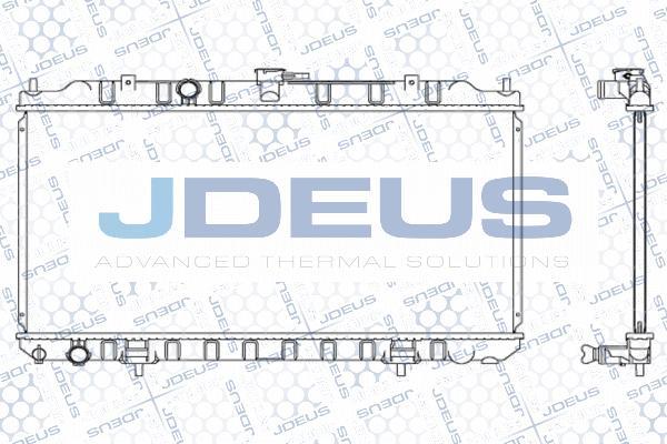 Jdeus M-0190920 - Radiators, Motora dzesēšanas sistēma autodraugiem.lv