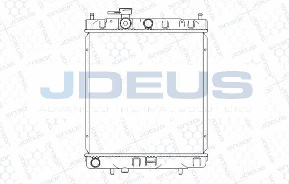 Jdeus M-019055A - Radiators, Motora dzesēšanas sistēma autodraugiem.lv