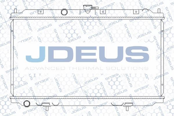 Jdeus M-0190570 - Radiators, Motora dzesēšanas sistēma autodraugiem.lv