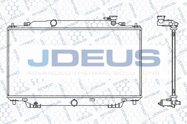 Jdeus M-0160060 - Radiators, Motora dzesēšanas sistēma autodraugiem.lv