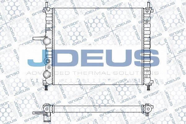Jdeus M-0110960 - Radiators, Motora dzesēšanas sistēma autodraugiem.lv