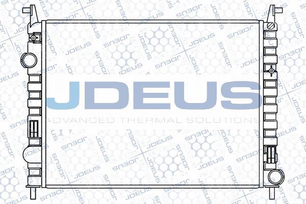 Jdeus M-0110650 - Radiators, Motora dzesēšanas sistēma autodraugiem.lv