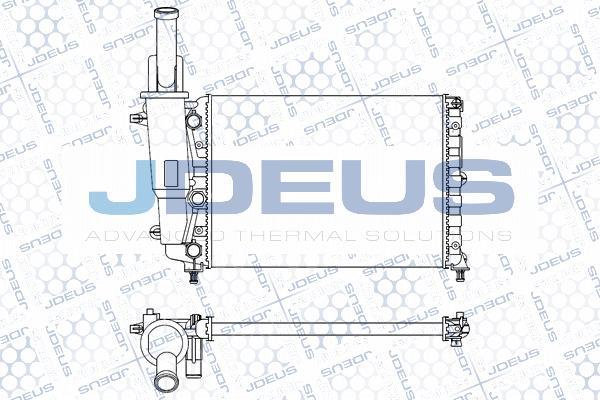 Jdeus M-0110300 - Radiators, Motora dzesēšanas sistēma autodraugiem.lv