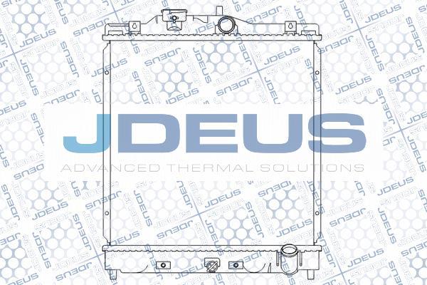 Jdeus M-0130050 - Radiators, Motora dzesēšanas sistēma autodraugiem.lv