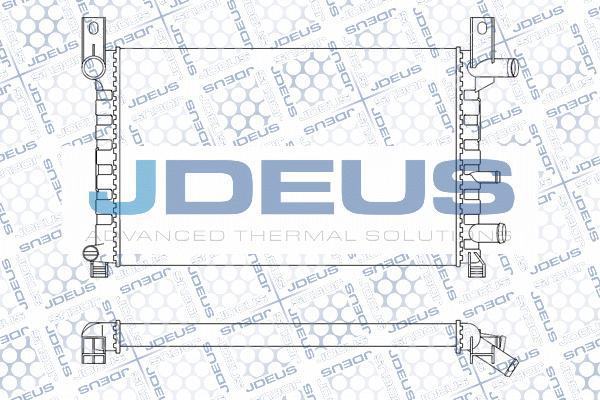 Jdeus M-0120620 - Radiators, Motora dzesēšanas sistēma autodraugiem.lv