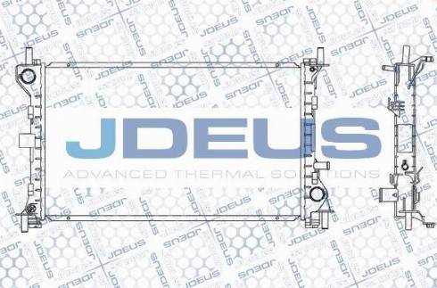 Jdeus M-012089A - Radiators, Motora dzesēšanas sistēma autodraugiem.lv