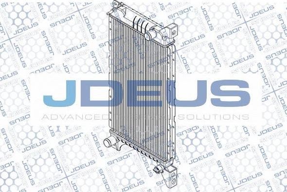 Jdeus M-0120780 - Radiators, Motora dzesēšanas sistēma autodraugiem.lv