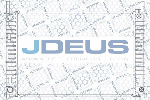 Jdeus M-0121080 - Radiators, Motora dzesēšanas sistēma autodraugiem.lv