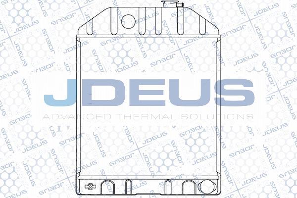 Jdeus M-0121260 - Radiators, Motora dzesēšanas sistēma autodraugiem.lv