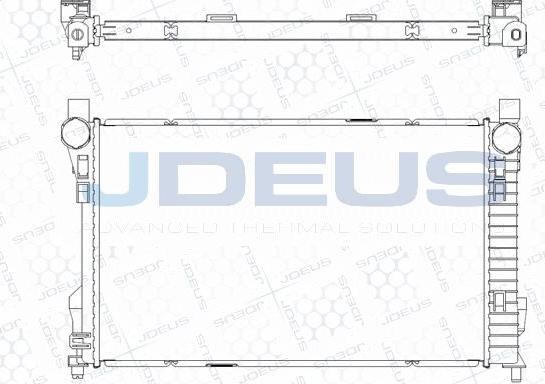 Jdeus M-0170570 - Radiators, Motora dzesēšanas sistēma autodraugiem.lv