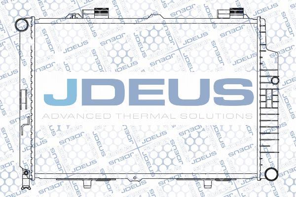 Jdeus M-0170620 - Radiators, Motora dzesēšanas sistēma autodraugiem.lv