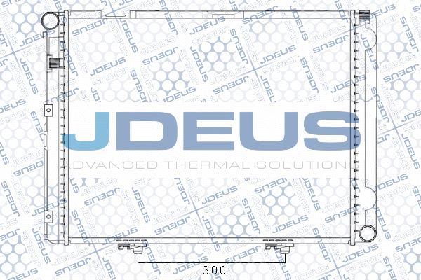 Jdeus M-0170210 - Radiators, Motora dzesēšanas sistēma autodraugiem.lv