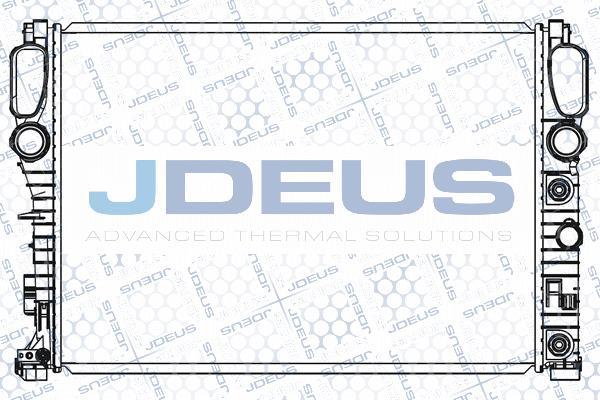 Jdeus M-0170720 - Radiators, Motora dzesēšanas sistēma autodraugiem.lv