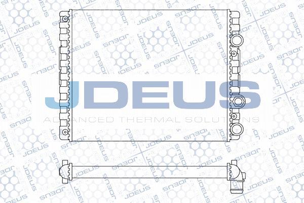 Jdeus M-0300400 - Radiators, Motora dzesēšanas sistēma autodraugiem.lv