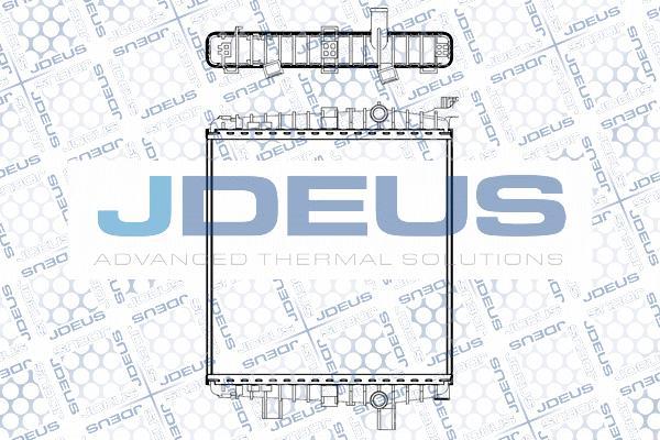 Jdeus M-030056X - Zemas temperatūras dzesētājs, Starpdzesētājs autodraugiem.lv