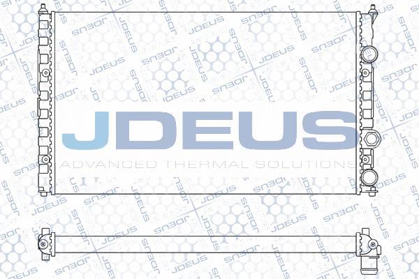 Jdeus M-0250040 - Radiators, Motora dzesēšanas sistēma autodraugiem.lv