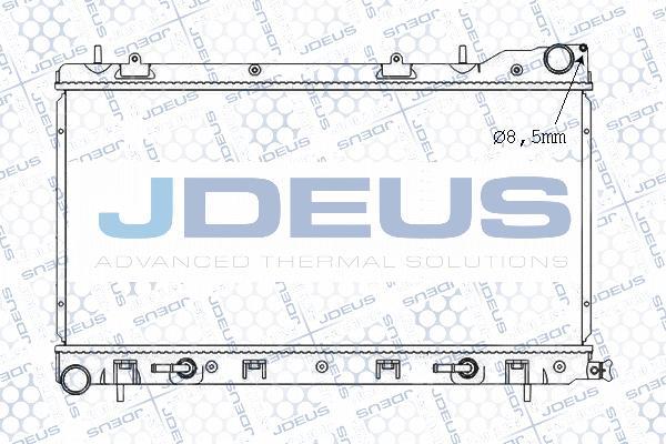 Jdeus M-026011A - Radiators, Motora dzesēšanas sistēma autodraugiem.lv