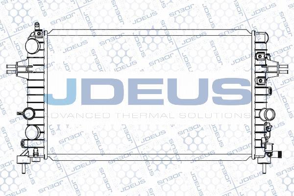 Jdeus M-0200990 - Radiators, Motora dzesēšanas sistēma autodraugiem.lv