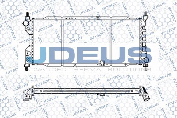 Jdeus M-0200531 - Radiators, Motora dzesēšanas sistēma autodraugiem.lv