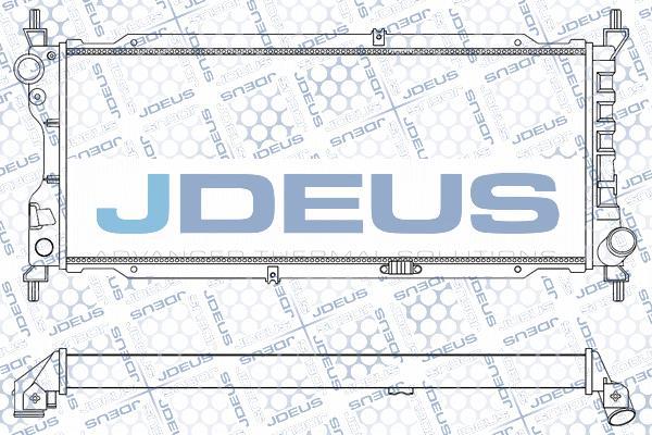 Jdeus M-020053A - Radiators, Motora dzesēšanas sistēma autodraugiem.lv