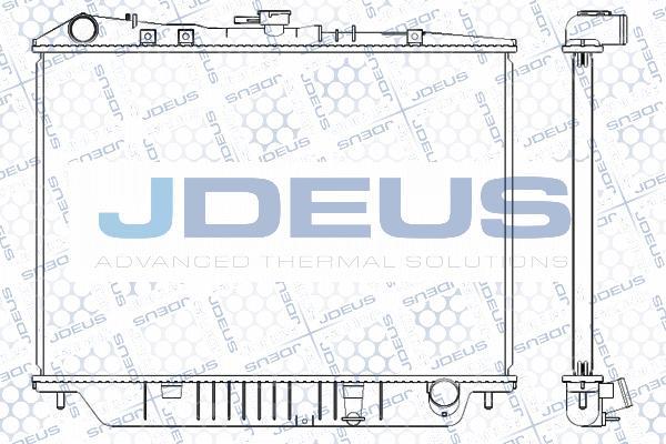 Jdeus M-0200230 - Radiators, Motora dzesēšanas sistēma autodraugiem.lv