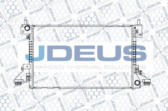 Jdeus M-0201310 - Radiators, Motora dzesēšanas sistēma autodraugiem.lv