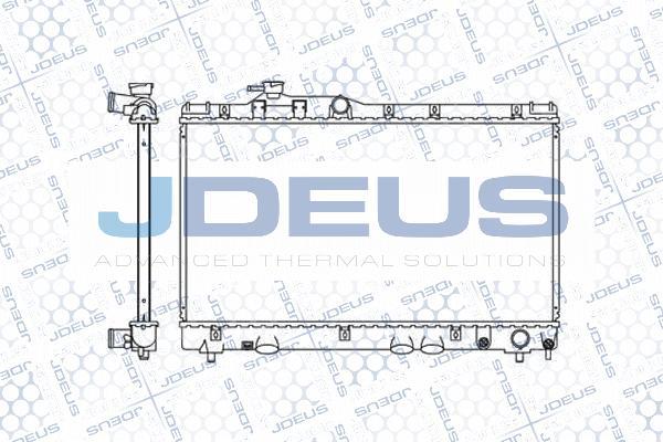 Jdeus M-0280430 - Radiators, Motora dzesēšanas sistēma autodraugiem.lv