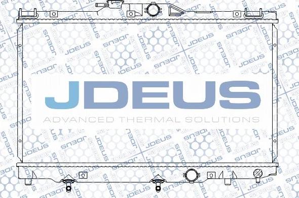 Jdeus M-0280420 - Radiators, Motora dzesēšanas sistēma autodraugiem.lv