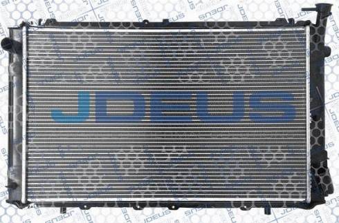 Jdeus M-0280780 - Radiators, Motora dzesēšanas sistēma autodraugiem.lv