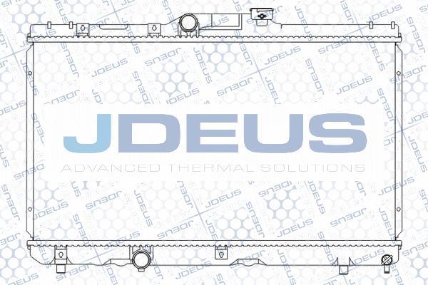 Jdeus M-0281210 - Radiators, Motora dzesēšanas sistēma autodraugiem.lv