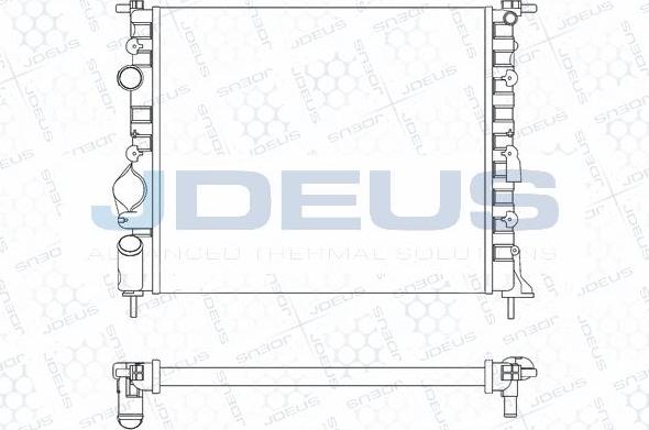 Jdeus M-0230630 - Radiators, Motora dzesēšanas sistēma autodraugiem.lv