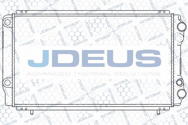 Jdeus M-023037A - Radiators, Motora dzesēšanas sistēma autodraugiem.lv