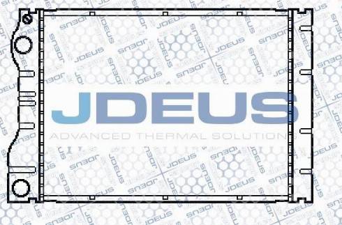 Jdeus M-0230290 - Radiators, Motora dzesēšanas sistēma autodraugiem.lv